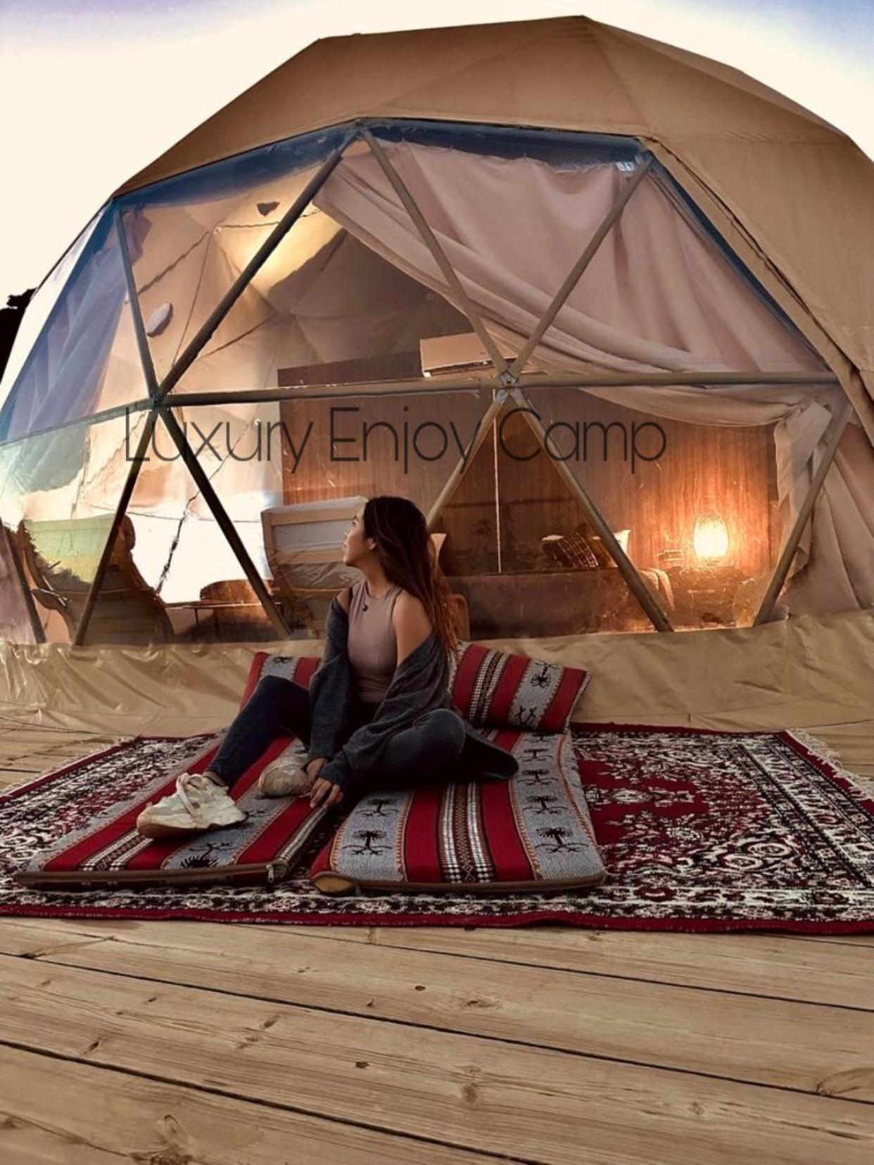 Abdullah Luxury Camp Wadi Rum Exterior foto